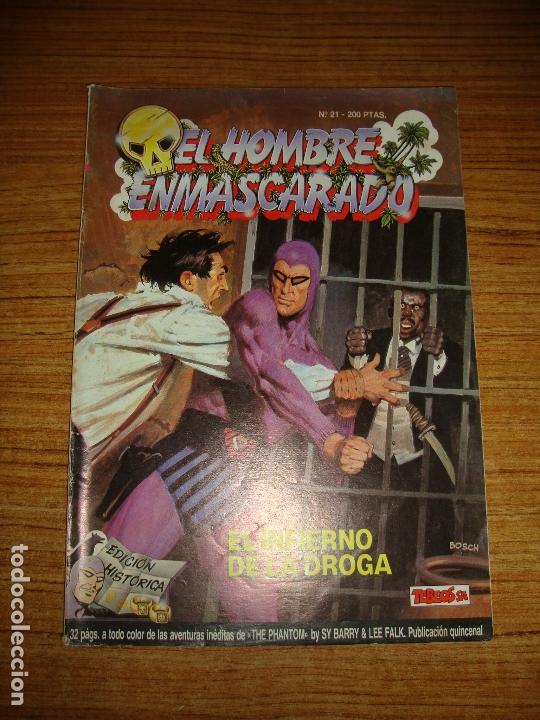 C&oacute;mics: (TC-147) COMIC EL HOMBRE ENMASCARADO N&ordm; 21 - Foto 1