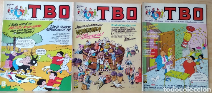 C&oacute;mics: 3 TBO n. 7-8-9 a&ntilde;o 1988 - Foto 1