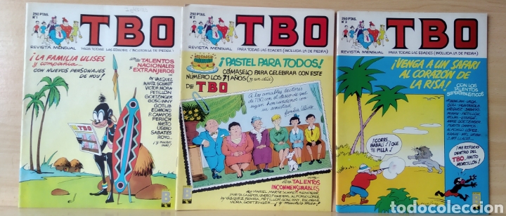 C&oacute;mics: 3 TBO n. 1-2-4 a&ntilde;o 1988 - Foto 1