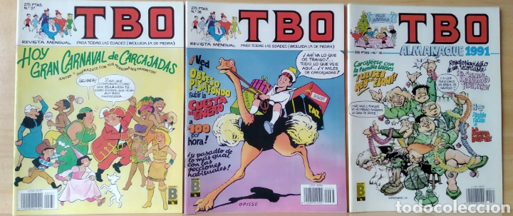C&oacute;mics: 3TBO n. 35-36-37 a&ntilde;o 1990 - Foto 1