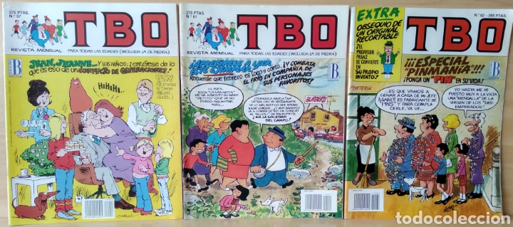 C&oacute;mics: 3 TBO n. 57-61-62 (1993) - Foto 1