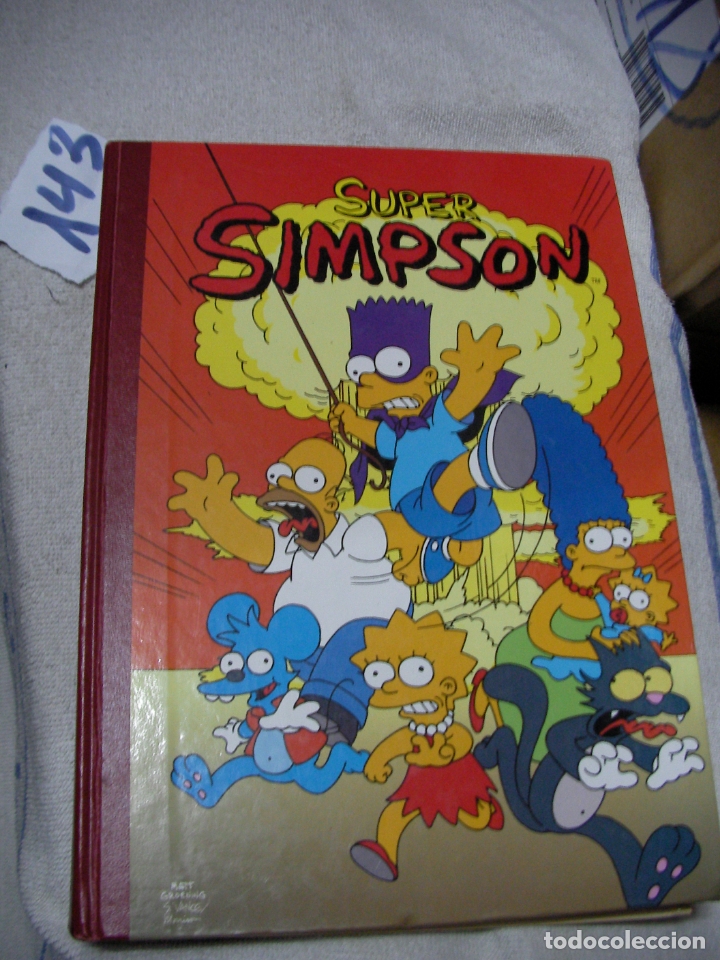 C&oacute;mics: ANTIGUO COMIC SUPER SIMPSON N&ordm; 1 - Foto 1