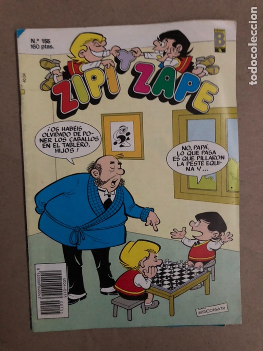 C&oacute;mics: ZIPI ZAPE N&deg; 155 (EDICIONES B 1990). BUEN ESTADO. - Foto 1
