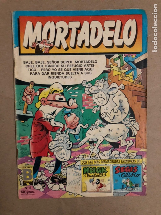C&oacute;mics: MORTADELO N&deg; 2 (EDICIONES B 1987). BUEN ESTADO. - Foto 1