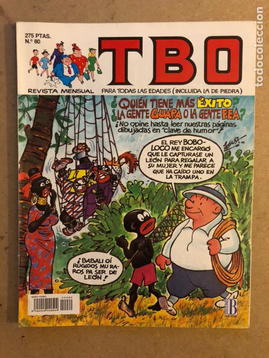 C&oacute;mics: TBO N&deg; 80 (EDICIONES B 1983). - Foto 1