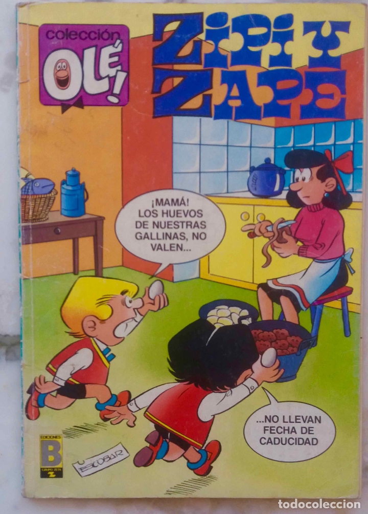 C&oacute;mics: ZIPI Y ZAPE COLECCI&Oacute;N OL&Eacute; EDICIONES B, 1988 - Foto 1