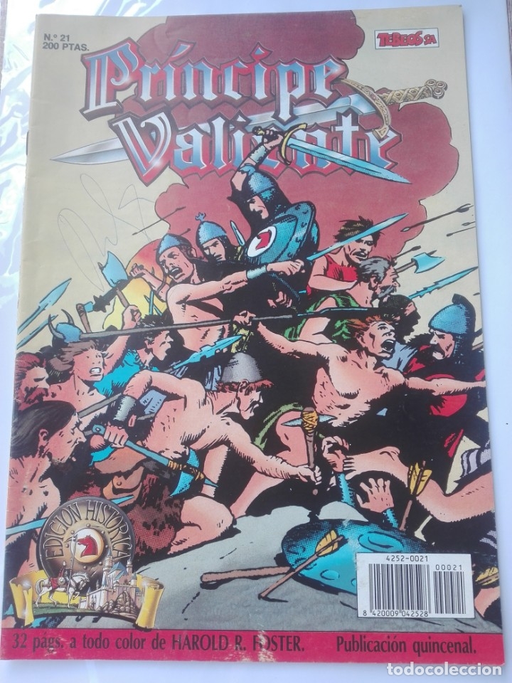 C&oacute;mics: EL PR&Iacute;NCIPE VALIENTE 21 # U - Foto 1