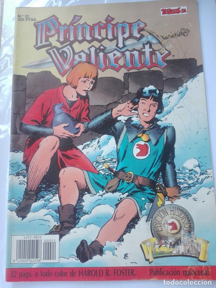 C&oacute;mics: EL PR&Iacute;NCIPE VALIENTE 22 # U - Foto 1