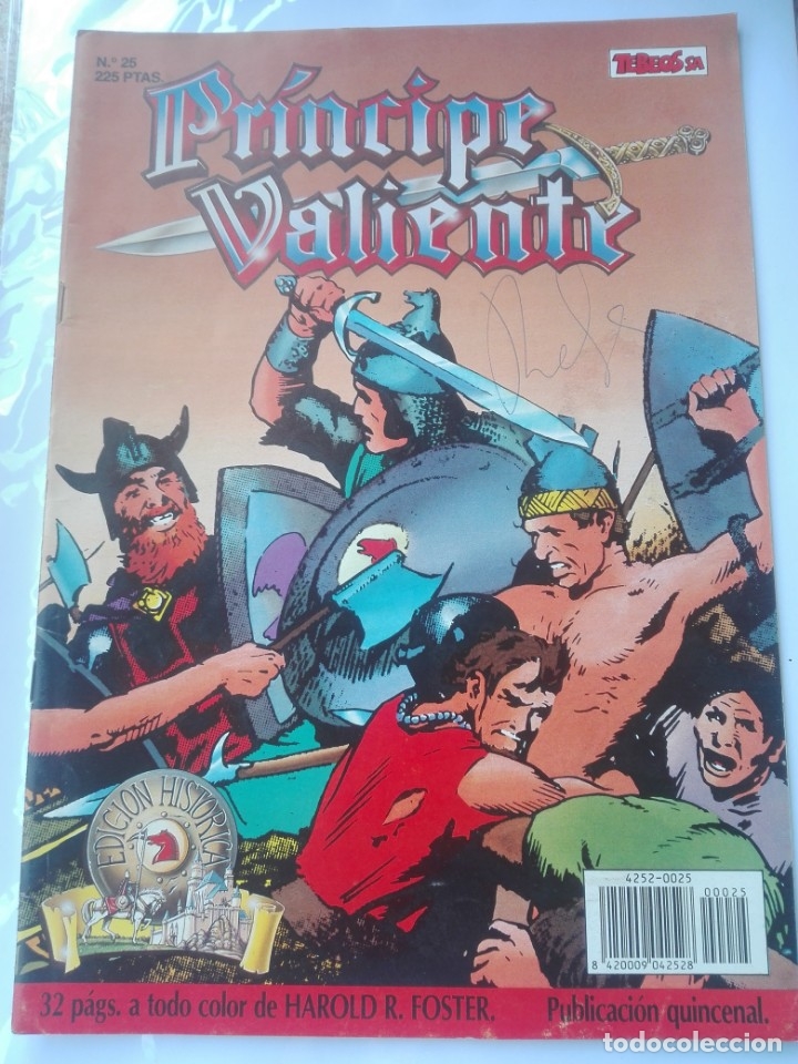 C&oacute;mics: EL PR&Iacute;NCIPE VALIENTE 25 # U - Foto 1