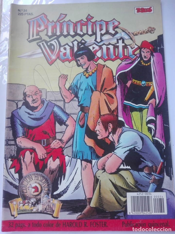 C&oacute;mics: EL PR&Iacute;NCIPE VALIENTE 34 # U - Foto 1