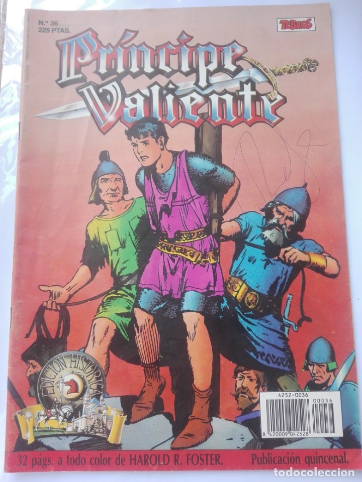 C&oacute;mics: EL PR&Iacute;NCIPE VALIENTE 36 # U - Foto 1