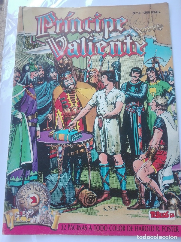 C&oacute;mics: EL PR&Iacute;NCIPE VALIENTE 6 # U - Foto 1