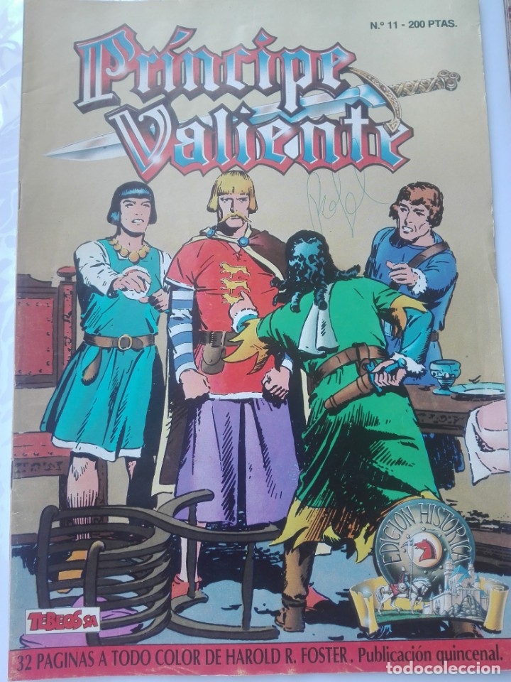 C&oacute;mics: EL PR&Iacute;NCIPE VALIENTE 11 # U - Foto 1