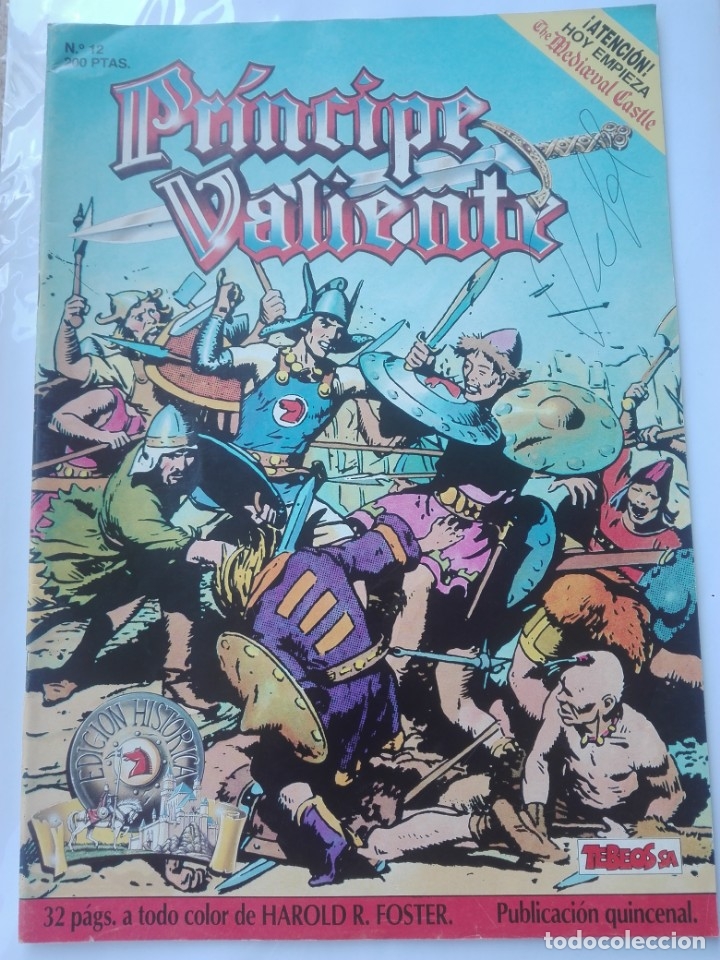 C&oacute;mics: EL PR&Iacute;NCIPE VALIENTE 12 # U - Foto 1