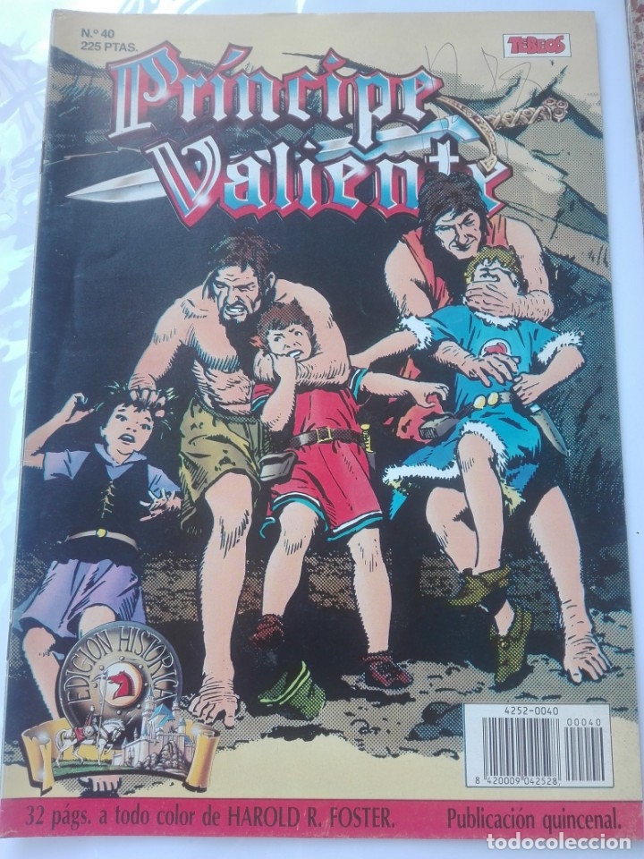C&oacute;mics: EL PR&Iacute;NCIPE VALIENTE 40 # U - Foto 1