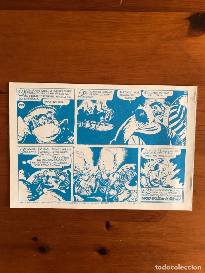 C&oacute;mics: Cuadernillo El Capit&aacute;n Trueno 193 facs&iacute;mil 1991 - Foto 2