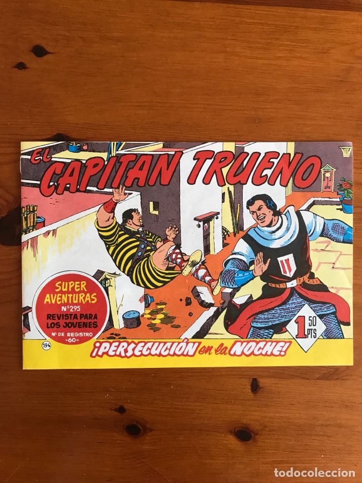 C&oacute;mics: Cuadernillo El Capit&aacute;n Trueno 194 Facs&iacute;mil 1991 - Foto 1