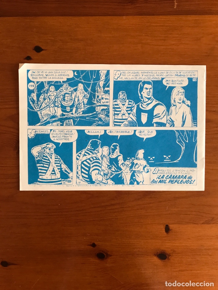 C&oacute;mics: Cuadernillo el Capit&aacute;n Trueno 198 facs&iacute;mil 1991 - Foto 2