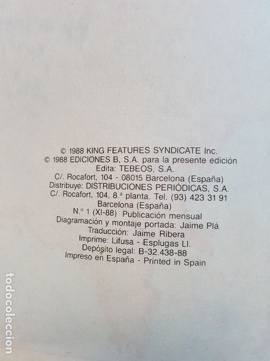 C&oacute;mics: EL PRINCIPE VALIENTE, COMPLETA , EDICION HISTORICA 1988 - Foto 4