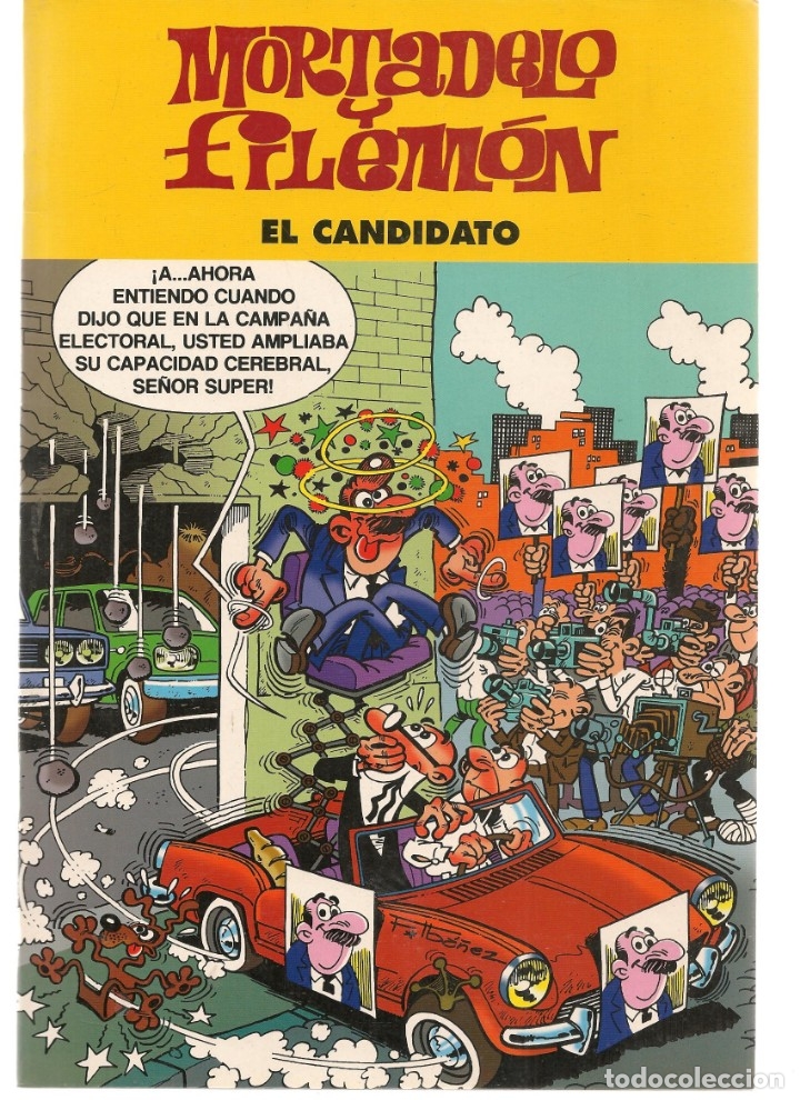 C&oacute;mics: MORTADELO Y FILEM&Oacute;N. EL CANDIDATO. (ST/A2) - Foto 1