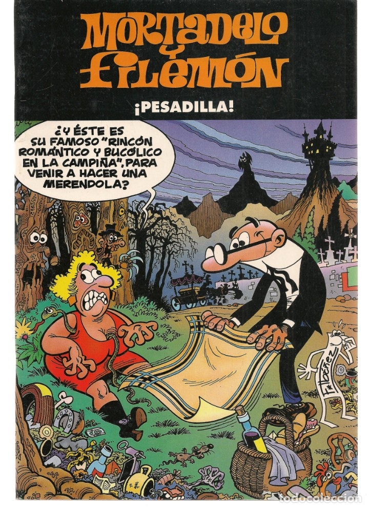 C&oacute;mics: MORTADELO Y FILEM&Oacute;N. &iexcl; PESADILLA !. (ST/A2) - Foto 1