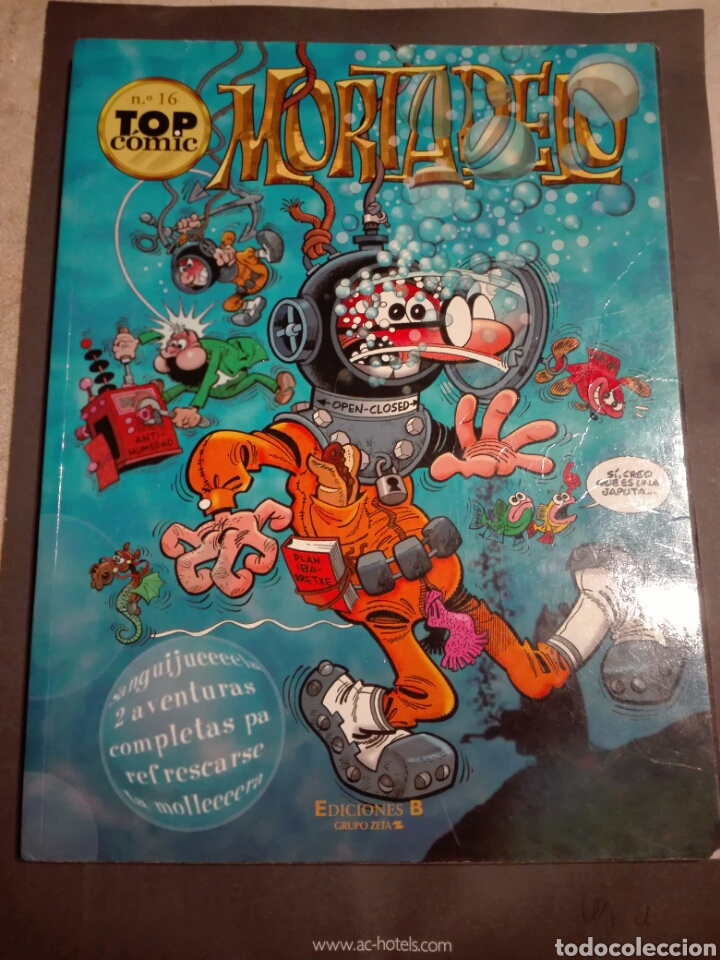 C&oacute;mics: MORTADELO N&ordm; 16. . TOP COMIC. EDICIONES BETA. 2 HISTORIAS - Foto 1