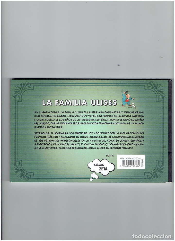 C&oacute;mics: * LA FAMILIA ULISES * EDICIONES B * 1&ordf; EDICION 2009 * IMPECABLE * - Foto 2