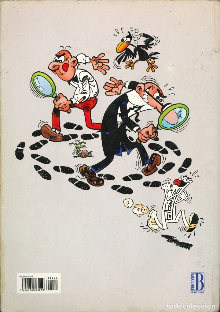 C&oacute;mics: MORTADELO Y FILEM&Oacute;N - EDICIONES B / N&Uacute;MERO 5 (2&ordf; EDICI&Oacute;N) 1995 / PORTADA CON RELIEVE - Foto 2