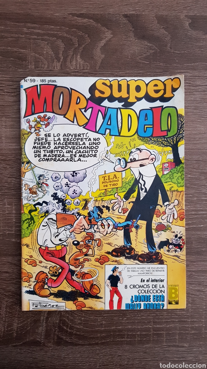 C&oacute;mics: SUPER MORTADELO N&deg; 59 Ediciones B - Foto 1