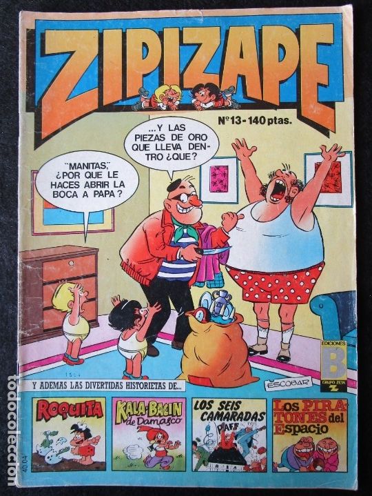 C&oacute;mics: ZIPI Y ZAPE N&ordm; 13 - Foto 1