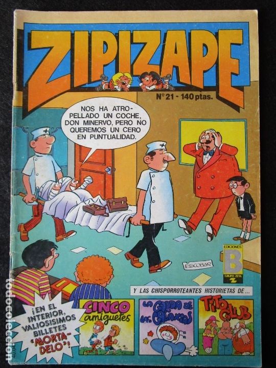 C&oacute;mics: ZIPI Y ZAPE N&ordm; 21 - Foto 1