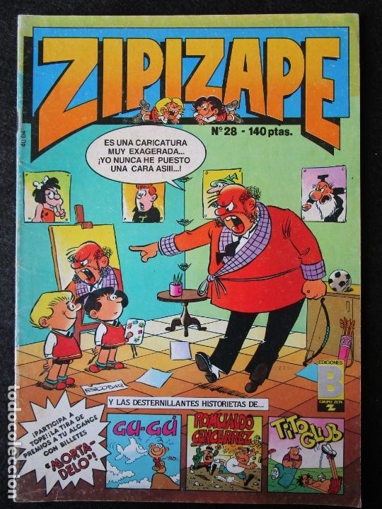 C&oacute;mics: ZIPI Y ZAPE N&ordm; 28 - Foto 1