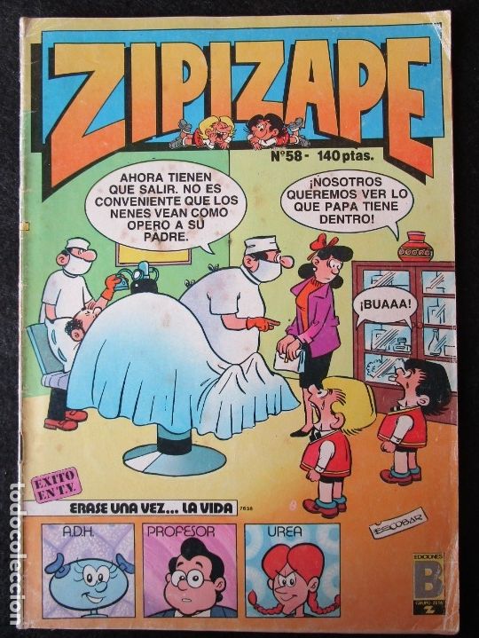 C&oacute;mics: ZIPI Y ZAPE N&ordm; 58 - Foto 1