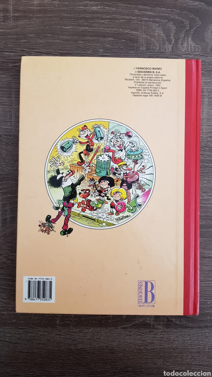 C&oacute;mics: SUPER HIMOR MORTADELO Y FILEMON SACARINO CARPANTA EDICIONES B - Foto 2
