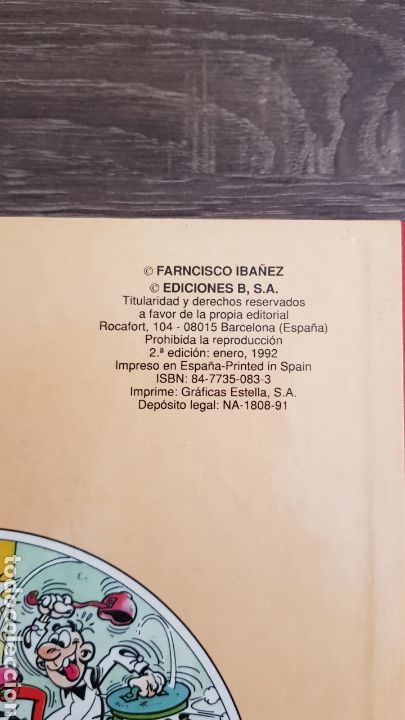 C&oacute;mics: SUPER HIMOR MORTADELO Y FILEMON SACARINO CARPANTA EDICIONES B - Foto 3