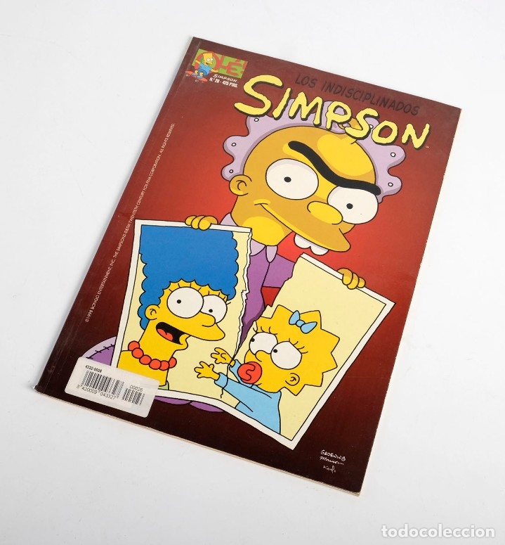C&oacute;mics: OL&Eacute; SIMPSONS N&ordm; 26 - LOS INDISCIPLINADOS SIMPSON. EDICIONES B .1999 - Foto 1
