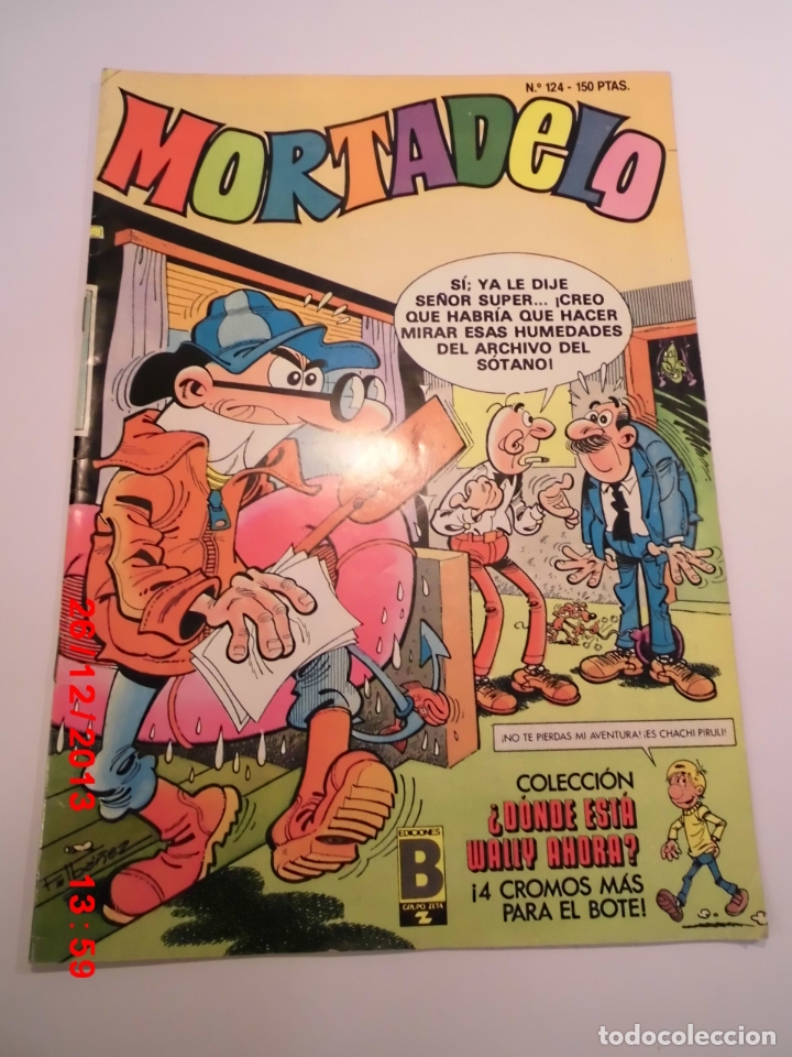 C&oacute;mics: MORTADELO - 124 - EDIT EDICIONES B - 1989 - Foto 1