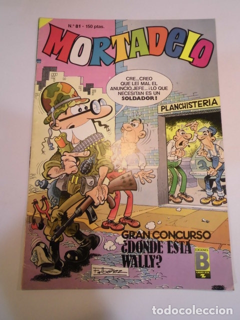 C&oacute;mics: MORTADELO - 81 - EDIT EDICIONES B - 1987 - Foto 1
