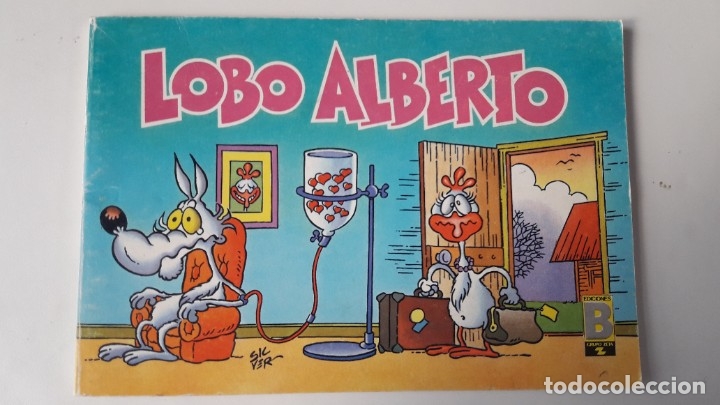 C&oacute;mics: LOBO ALBERTO N&ordm; 1, tiras c&oacute;micas, Ediciones B, 1988 - Foto 1