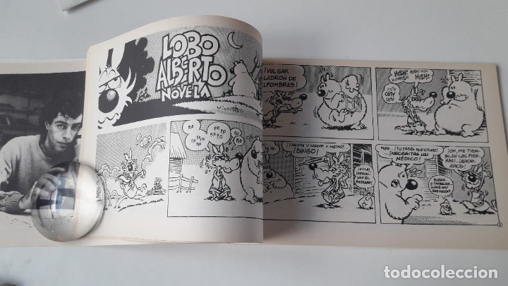 C&oacute;mics: LOBO ALBERTO N&ordm; 1, tiras c&oacute;micas, Ediciones B, 1988 - Foto 4