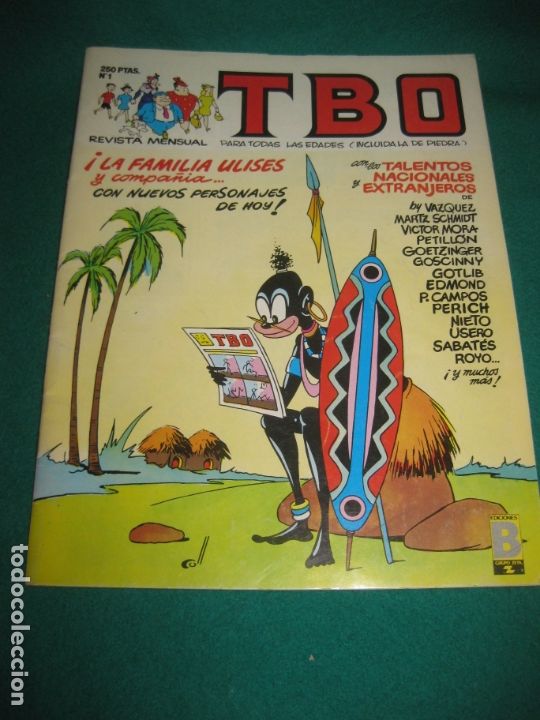 C&oacute;mics: TBO N&ordm; 1. EDICIONES B FEBRERO DE 1988. - Foto 1