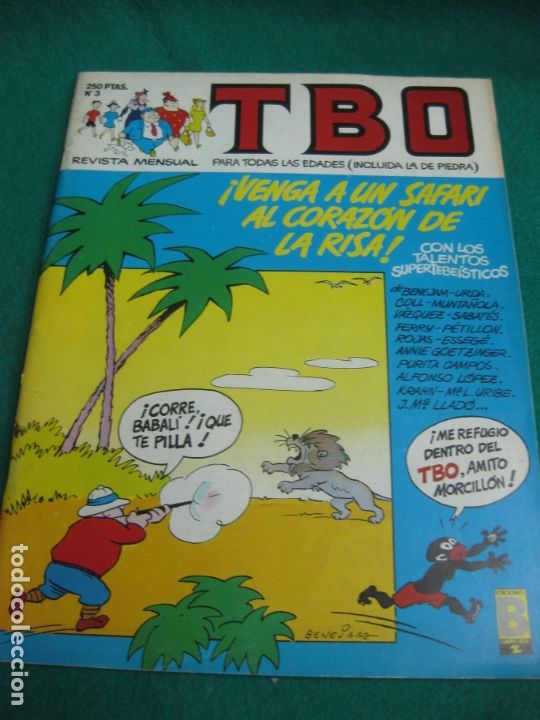C&oacute;mics: TBO N&ordm; 3. EDICIONES B. ABRIL DE 1988. - Foto 1