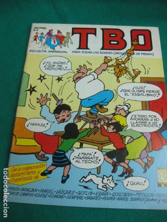 C&oacute;mics: TBO N&ordm; 4. EDICIONES B. MAYO  DE 1988. - Foto 1