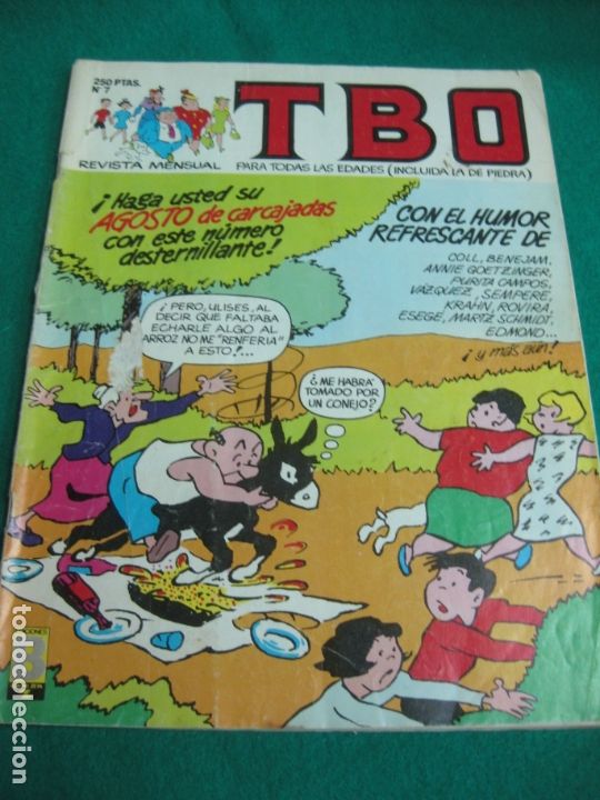 C&oacute;mics: TBO N&ordm; 7. EDICIONES B. AGOSTO DE 1988. - Foto 1