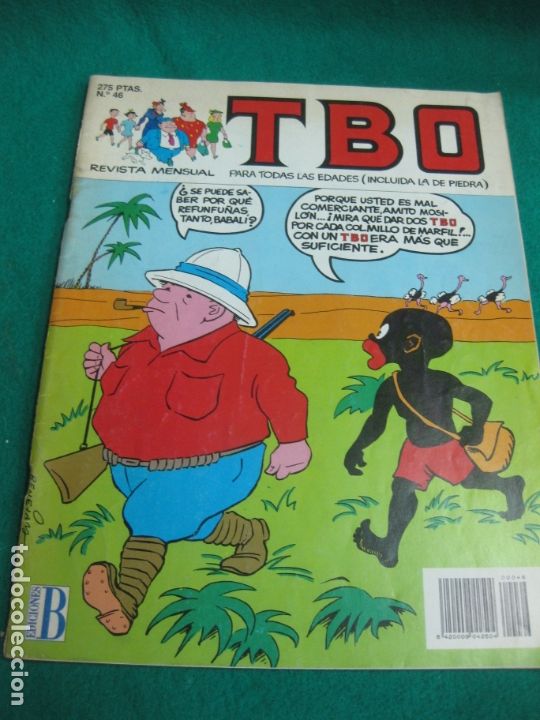 C&oacute;mics: TBO N&ordm; 46. EDICIONES B. NOVIEMBRE 1991. - Foto 1
