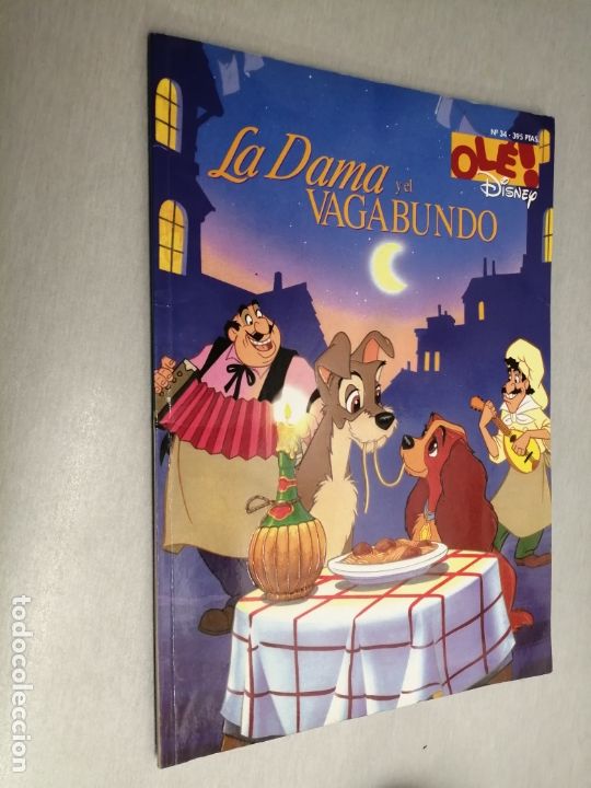 C&oacute;mics: LA DAMA Y EL VAGABUNDO / OL&Eacute;! DISNEY N&ordm; 34 / EDICIONES B 1997 - Foto 1