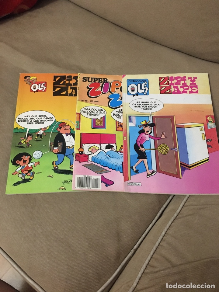 C&oacute;mics: Lote ZIPI y ZAPE 3 tebeos - Foto 1