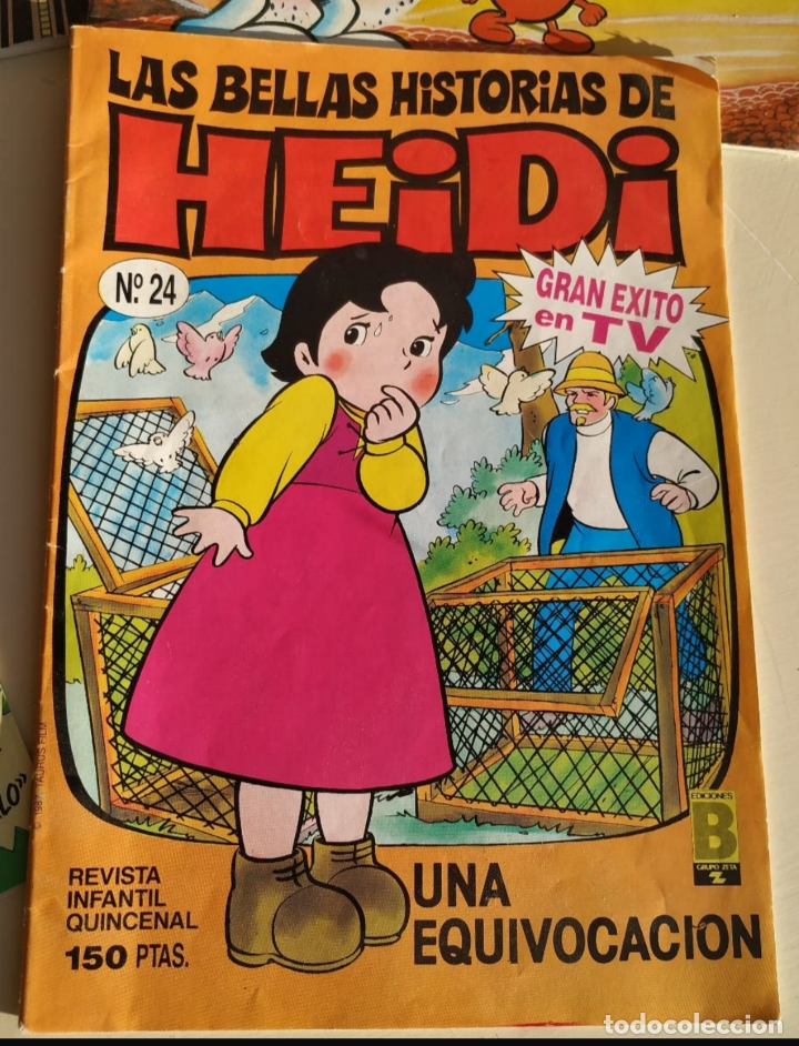 C&oacute;mics: Lote de 4 tebeos: Heidi, TBO, Zipi y Zape, &Eacute;rase.. - Foto 5