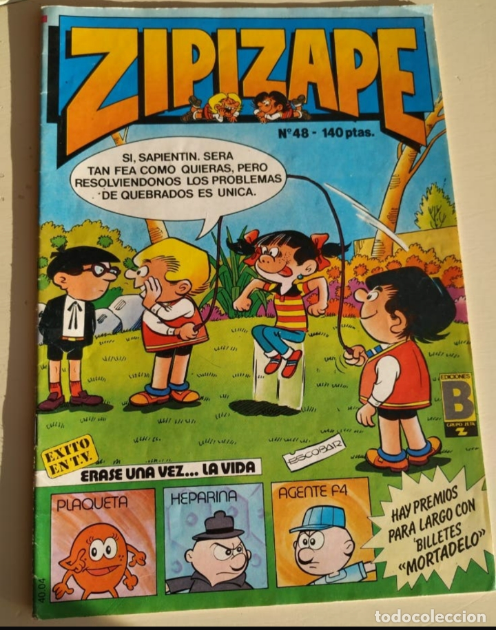 C&oacute;mics: Lote de 4 tebeos: Heidi, TBO, Zipi y Zape, &Eacute;rase.. - Foto 6