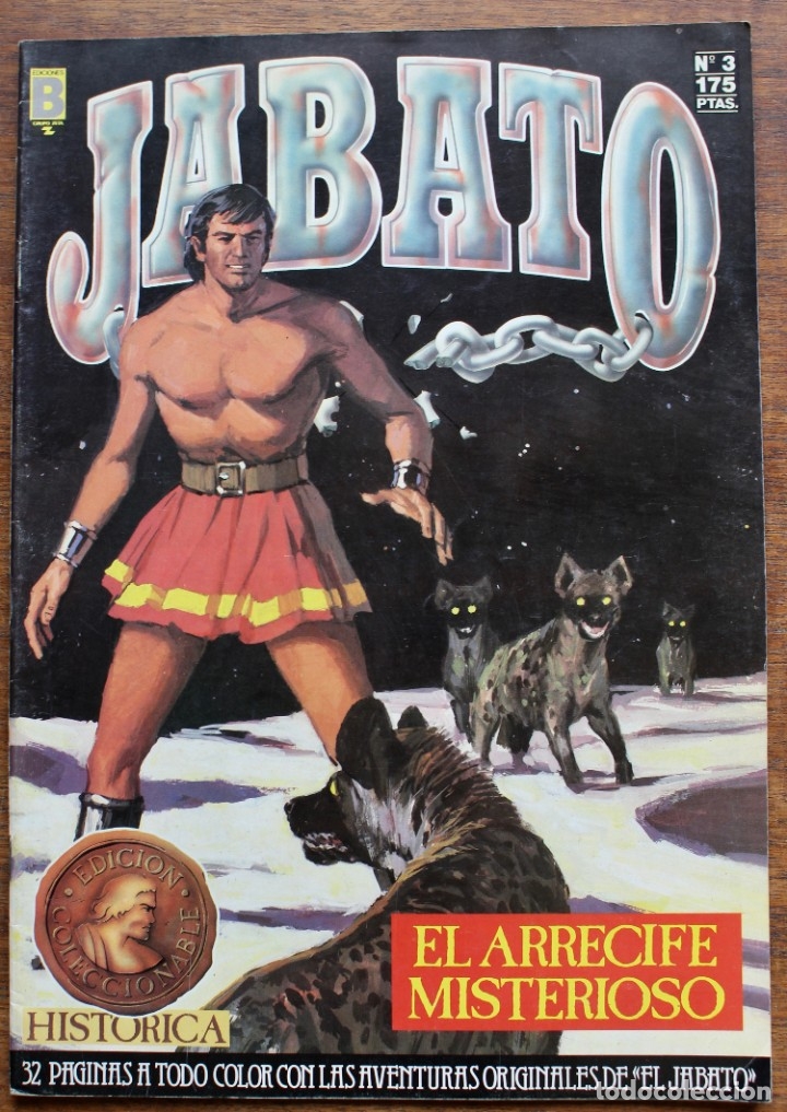 C&oacute;mics: C&Oacute;MIC JABATO A&Ntilde;O 1987 N&ordm; 3  EDICI&Oacute;N HIST&Oacute;RICA DE EDICIONES B - Foto 1